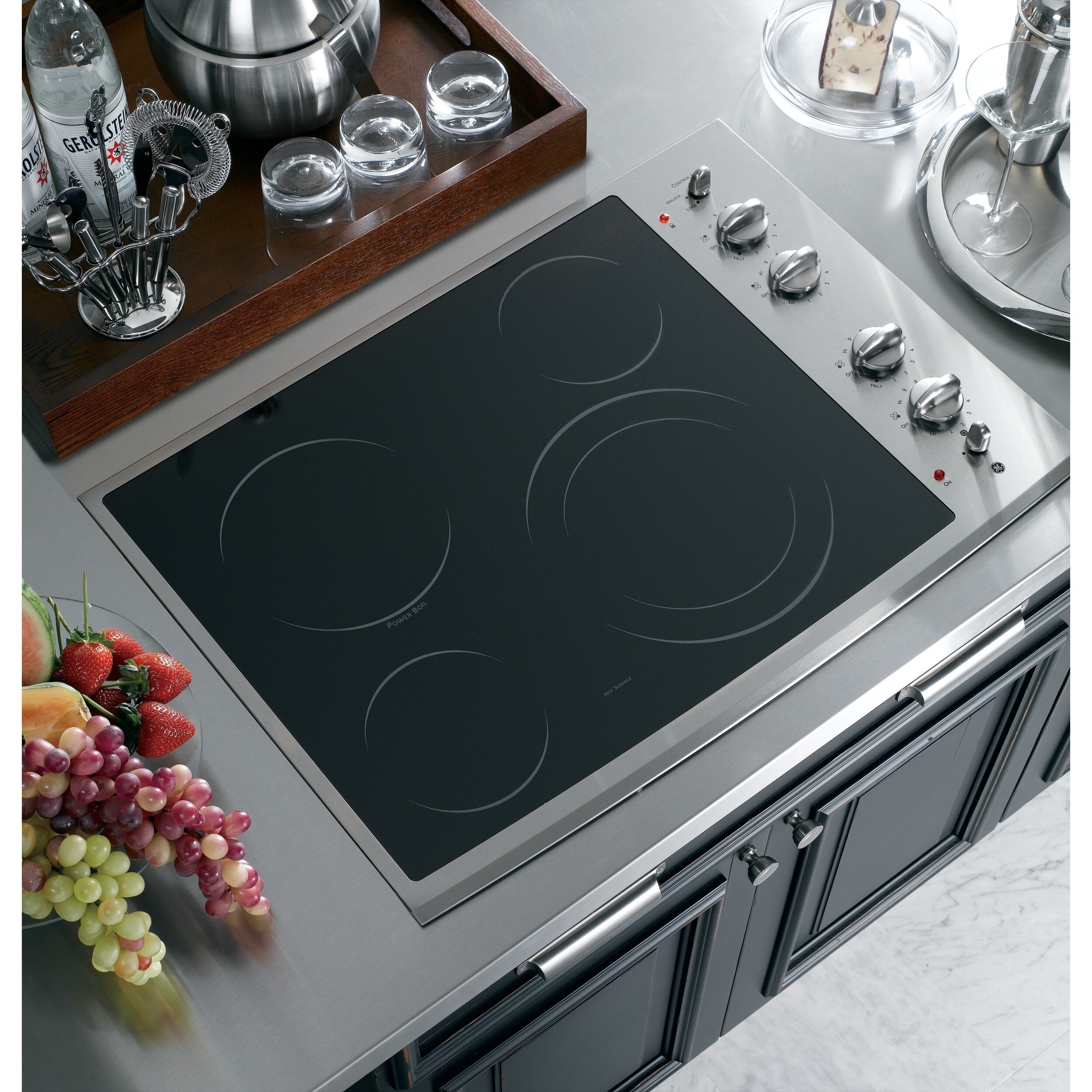 Shop Ge Profile 30 Inch Smoothtop Electric Cooktop Overstock