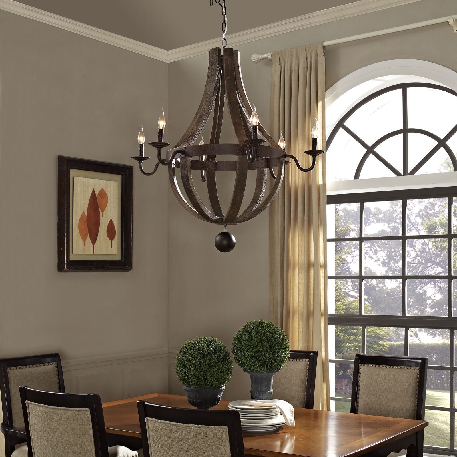 Ballista Chandelier (Antique Brass) - Chandeliers For Bedrooms by Overstock.com