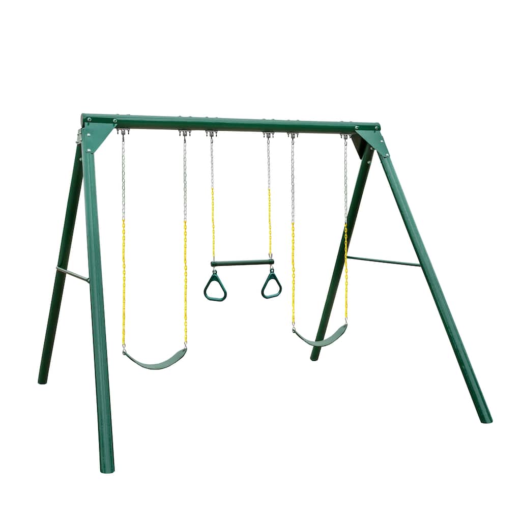 Swing-N-Slide Orbiter Swing Set - 96" x 113" x 84"