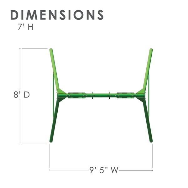 orbiter wood complete swing set