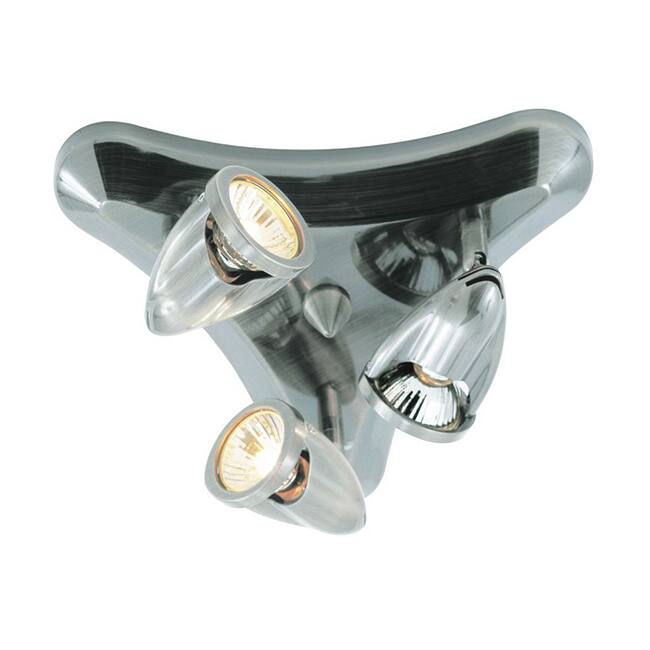 Cambridge 3-Light Brushed Nickel 12.5 in. Track Light