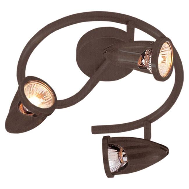 Cambridge 3-Light Rubbed Oil Bronze 15 in. Track Light