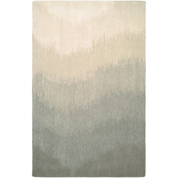 Hand-Crafted Barlow Ombre Gray Area Rug - 8' x 11'