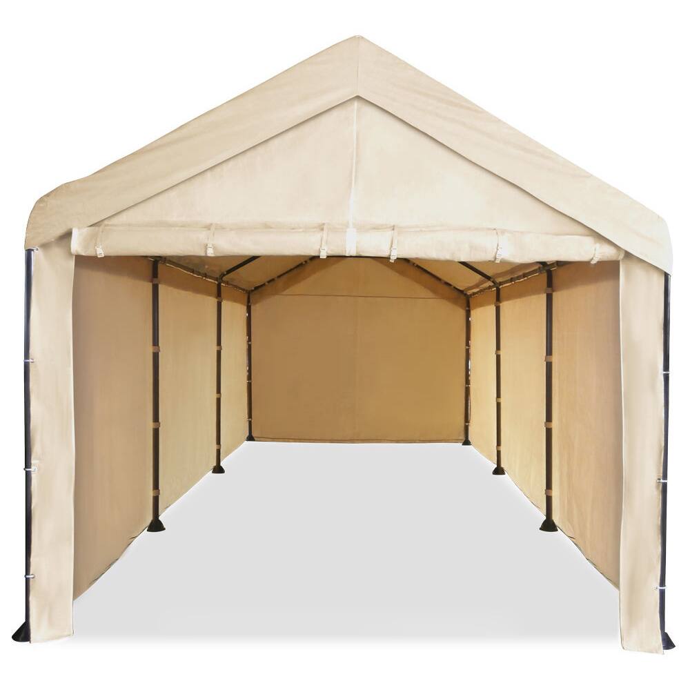 Caravan Canopy Mega Domain Carport Full Sidewall Kit