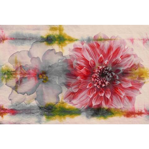Handmade Parvez Taj - Vibrant Pair Canvas Art