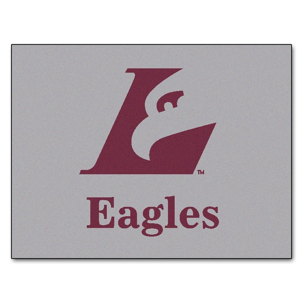 Fanmats University of Wisconsin La Crosse Grey Nylon Allstar Rug (28