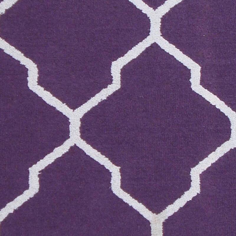 HERAT ORIENTAL 5' x 7' Handmade Trellis Wool Rug - 5' x 7'