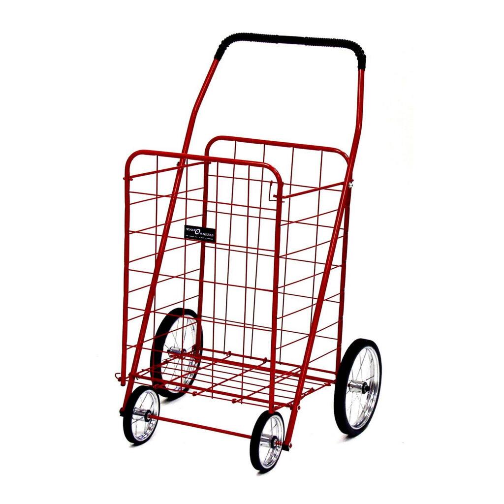 Jumbo Shopping Cart Red