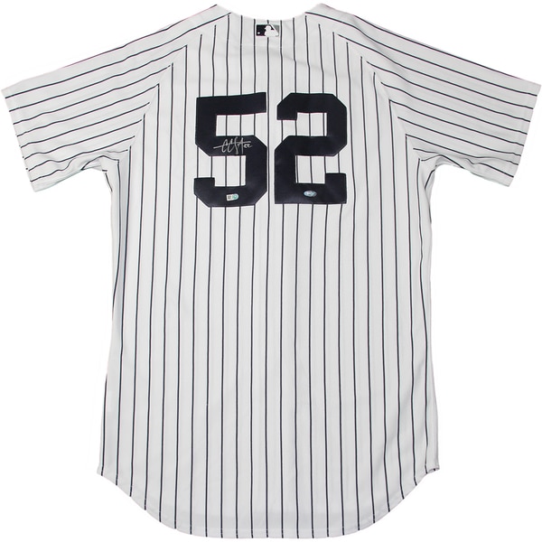 CC Sabathia Authentic Yankees Home Jersey (Signed on Back) (MLB Auth