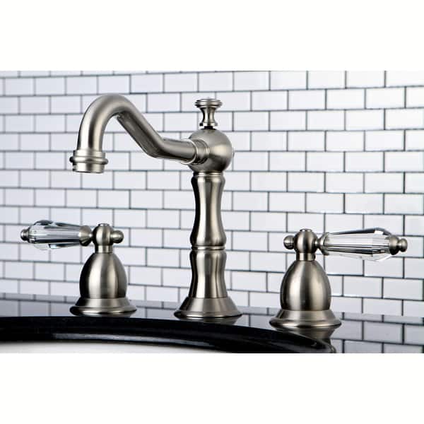 Shop Victorian Brushed Nickel Widespread Bathroom Faucet Free