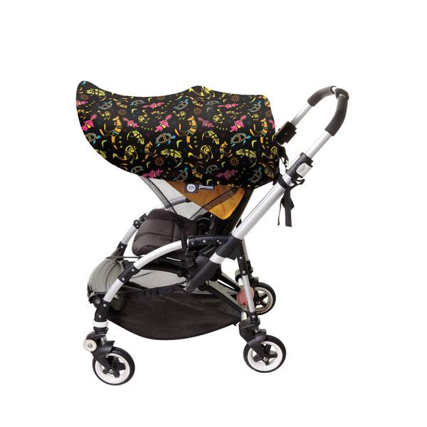 slide 1 of 1, Dreambaby Large Strollerbuddy Extenda-Shade in Animal Print