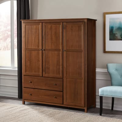 Buy Pine Armoires Wardrobe Closets Online At Overstock Our