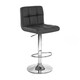 preview thumbnail 8 of 6, Boris Contemporary LeatherAdjustable Barstool (Set of 4)