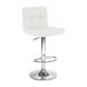 preview thumbnail 4 of 6, Boris Contemporary LeatherAdjustable Barstool (Set of 4)