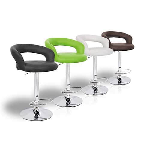 Halo Contemporary Adjustable Barstool