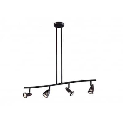 Cambridge 4-Light Rubbed Oil Bronze 32.5 in. Track Light
