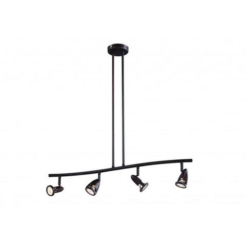 Cambridge 4-Light Rubbed Oil Bronze 32.5 in. Track Light