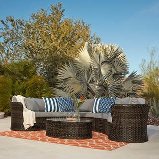 Falmouth 4 Piece Rattan Sectional 2024 www.alhudapk