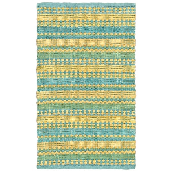 Altair Blue Braided Area Rug (8 x 10)