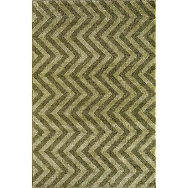 Canyon Green/ Light Green Area Rug