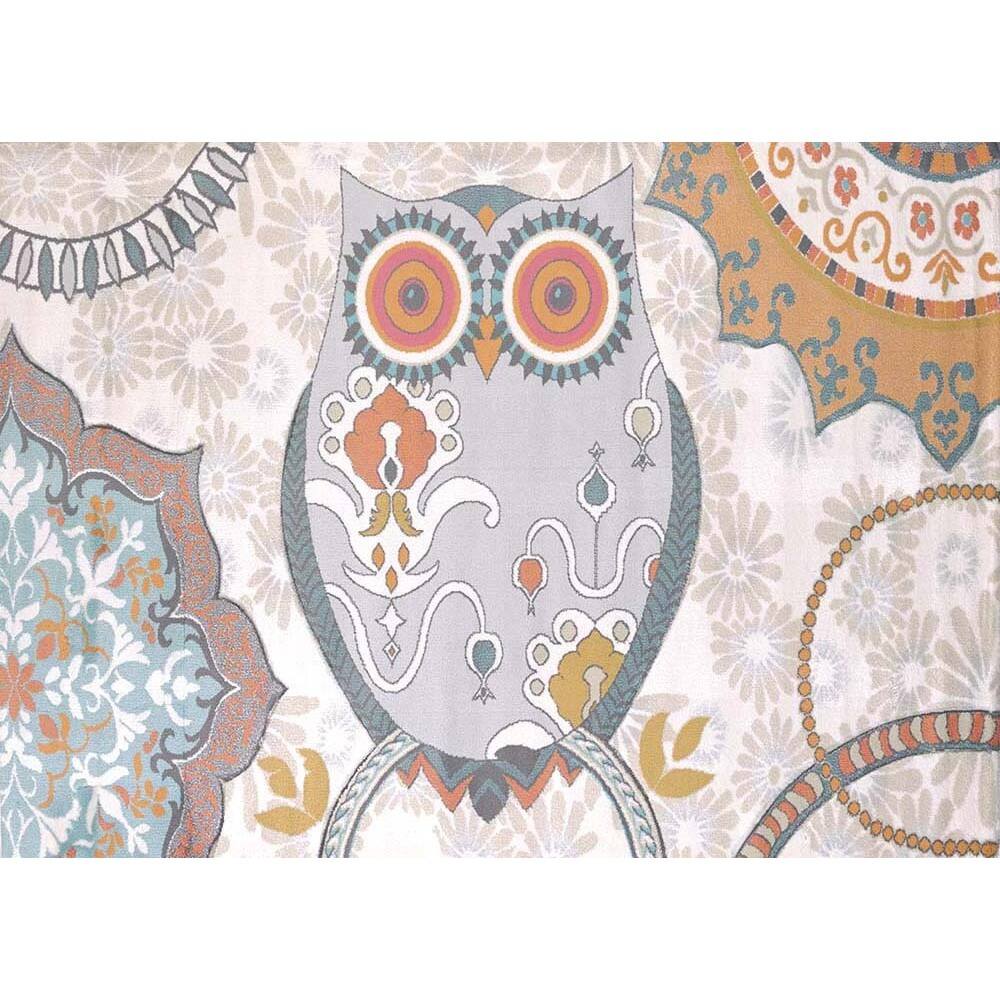 Metro Owl Area Rug (5'3 x 7'2) - 5'3 x 7'2