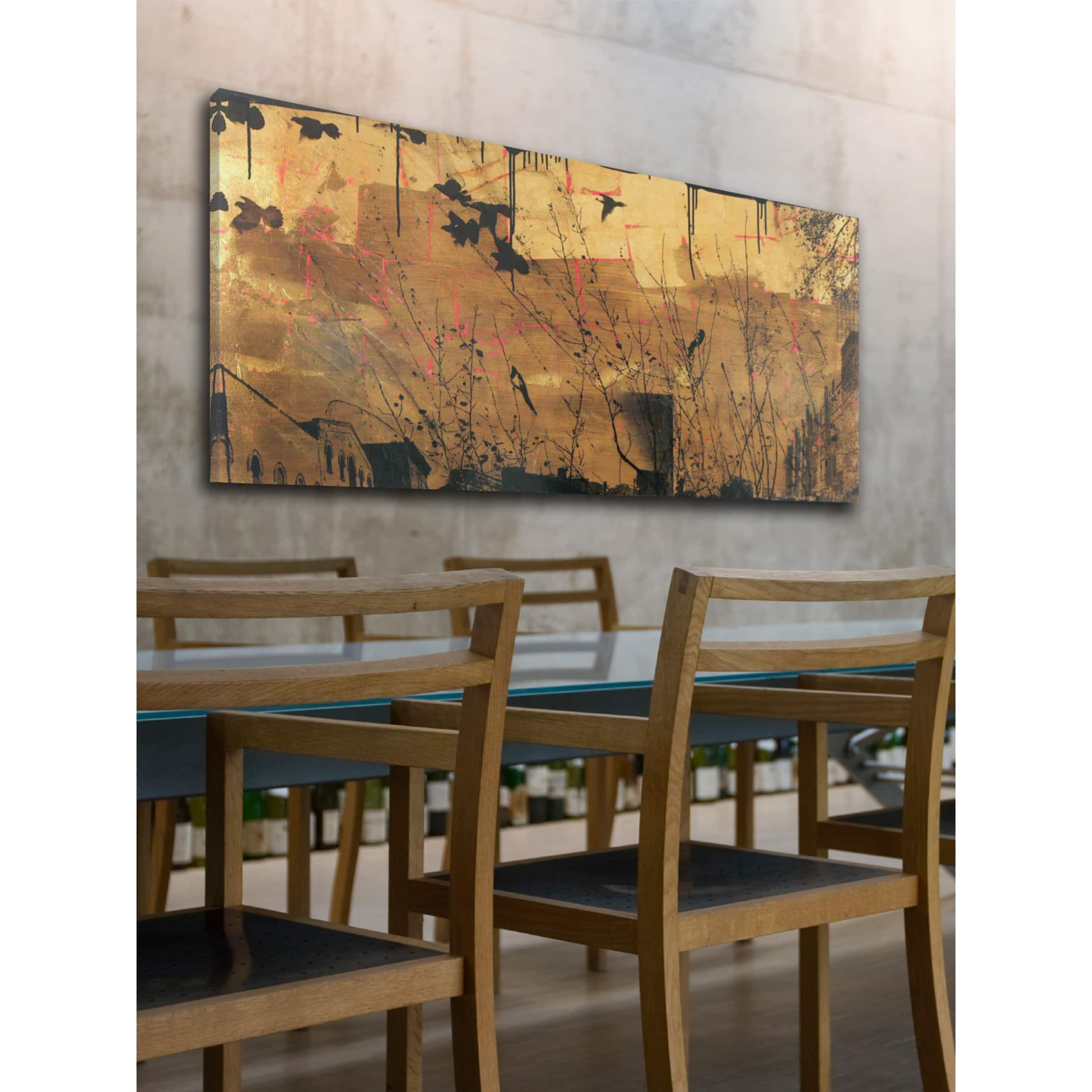 Marmont Hill - Handmade Taking the Auspice Fine Gallery Canvas Art ...