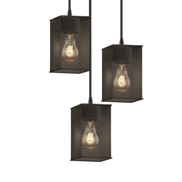 Wire Mesh Cylinder with Flat Rim Wire Mesh Shade Atlas 1-Light Wall Sconce Brushed Nickel Finish