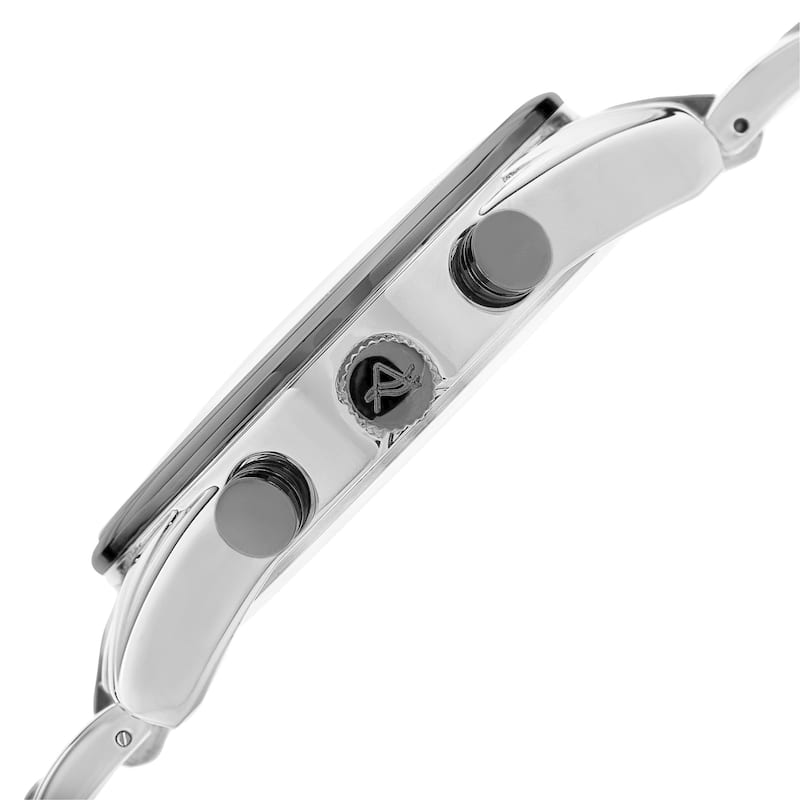 August Steiner Men's Quartz Chronograph Stainless Steel Two-Tone Bracelet Watch
