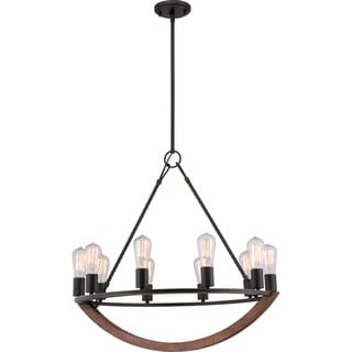 Quoizel Anchor 10-light Imperial Bronze Chandelier (Bronze) - Chandeliers For Bedrooms by Overstock.com