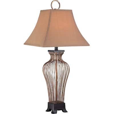 Quoizel Calvert 1-light Natural Table Lamp