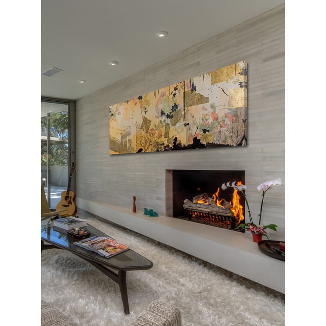 Marmont Hill Art Collective 'Etchedin Stone' Canvas art - Multi-Color