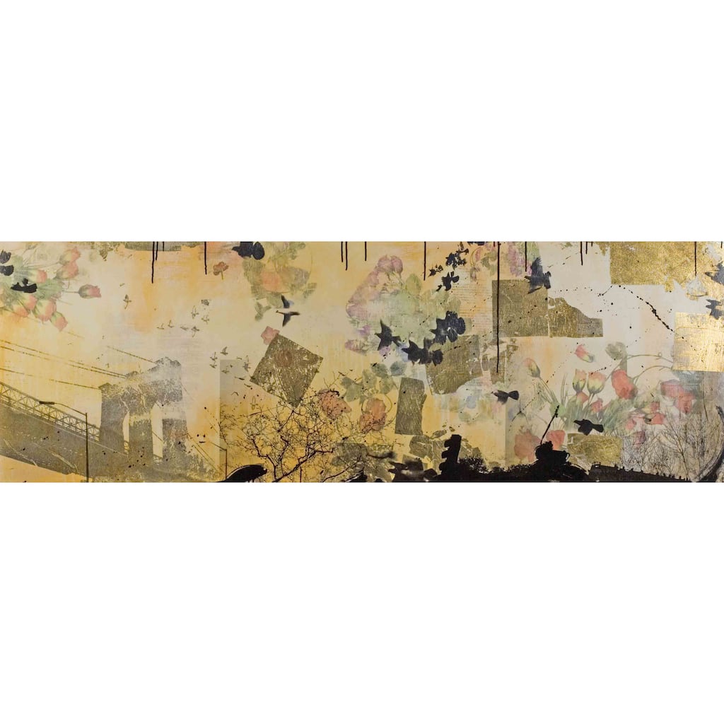 Marmont Hill Art Collective 'Etchedin Stone' Canvas art - Multi-Color