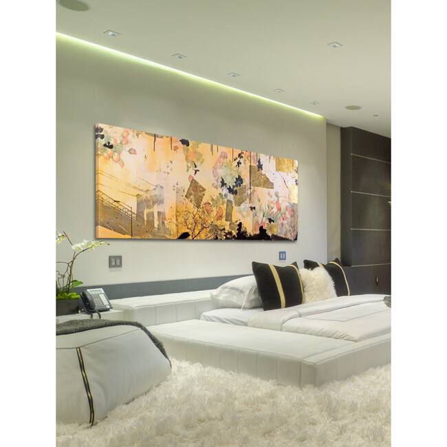 Marmont Hill Art Collective 'Etchedin Stone' Canvas art - Multi-Color