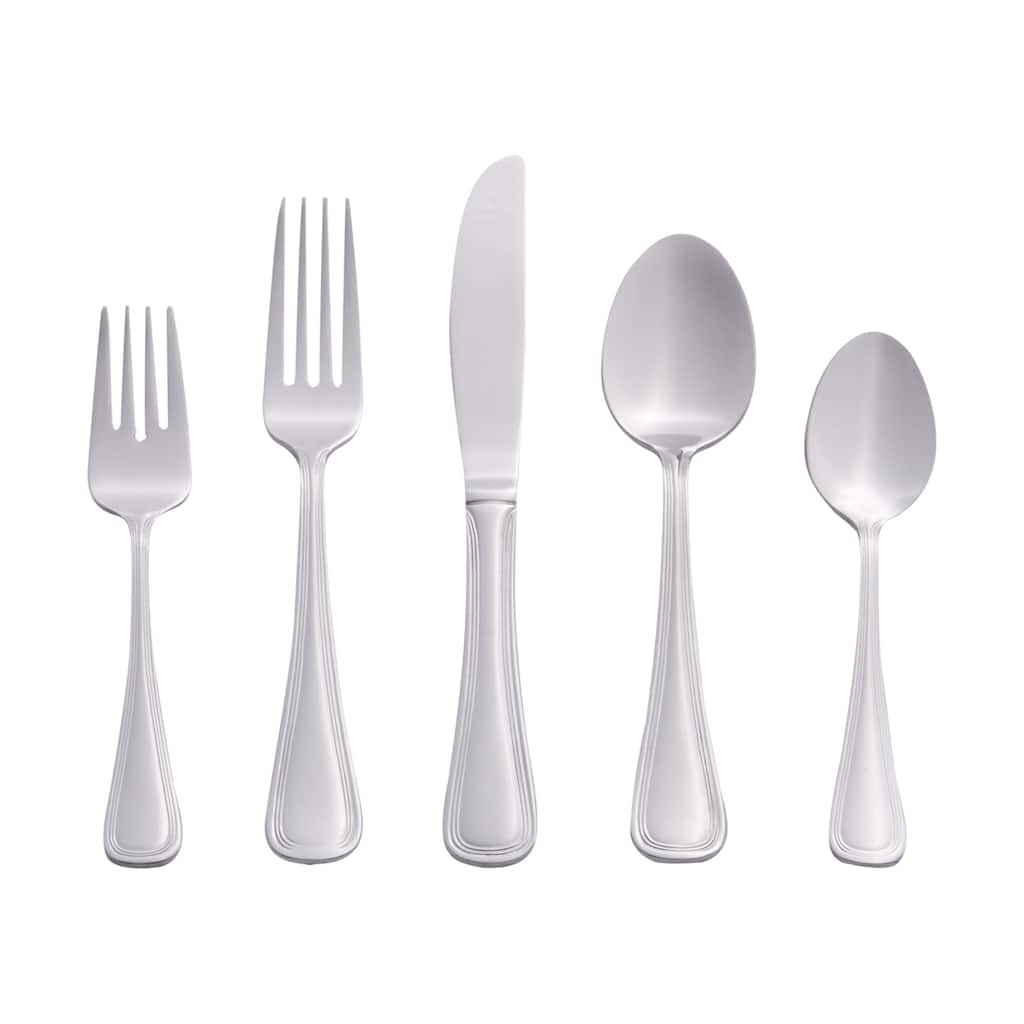 RiverRidge Catherine 46-piece Flatware Set