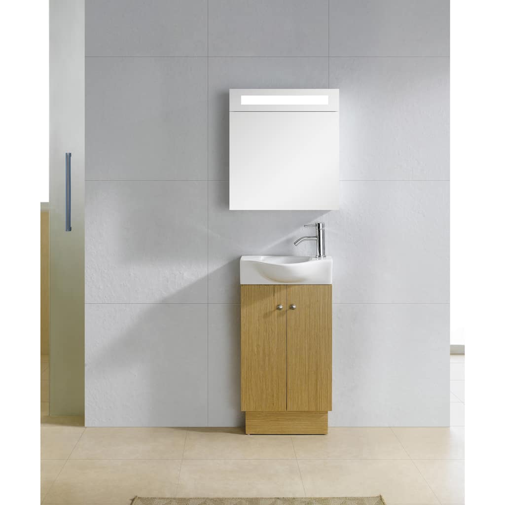 Fine Fixtures Glenwood Medicine Cabinet with LED Light