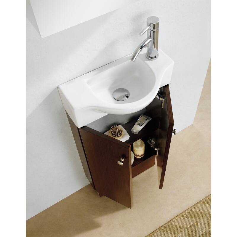 Fine Fixtures Glenwood 18-inch Vanity with Vitreous China Sink Top