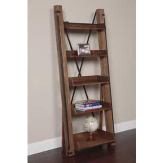Distressed Bookshelves Bookcases Online At Our Open Shelf Ladder Bookcase