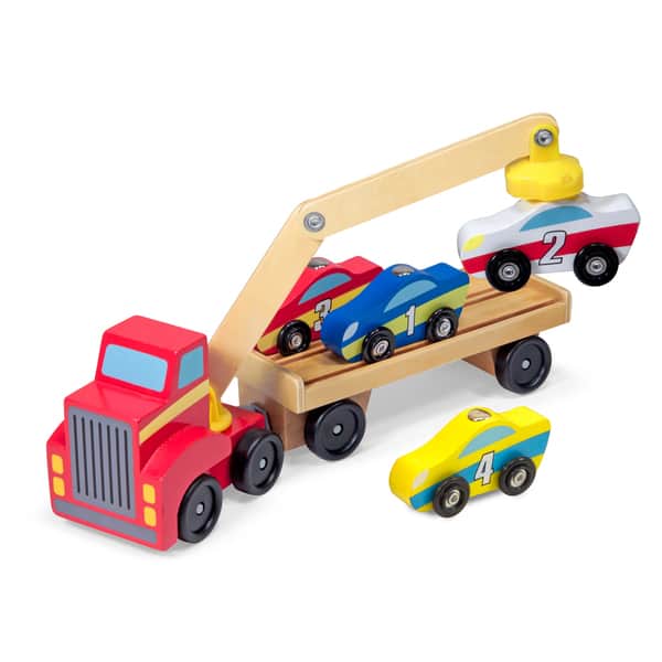 slide 2 of 6, Melissa & Doug Magnetic Car Loader