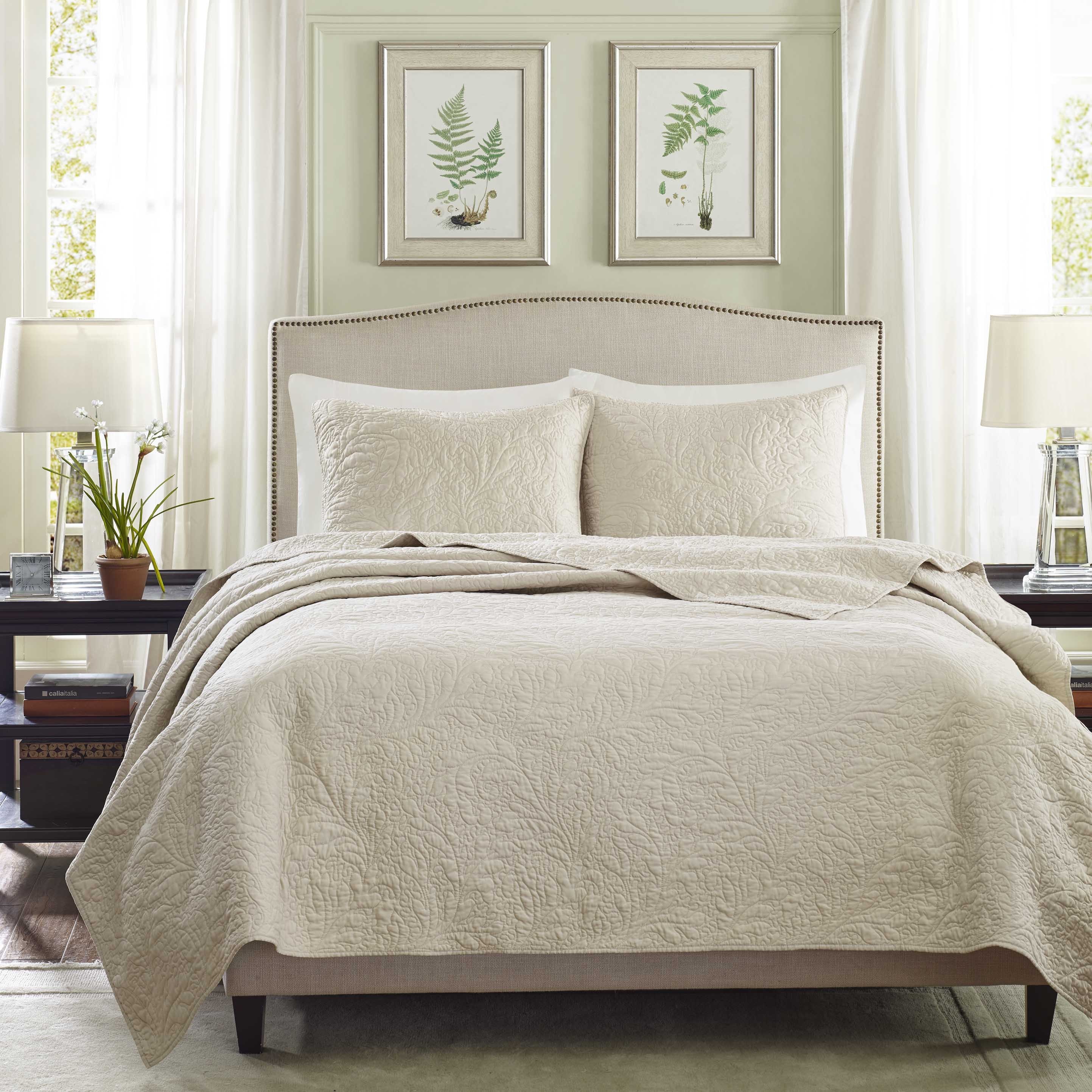 Shop Madison Park Clinton 3-Piece Coverlet Set - Free Shipping Today ...