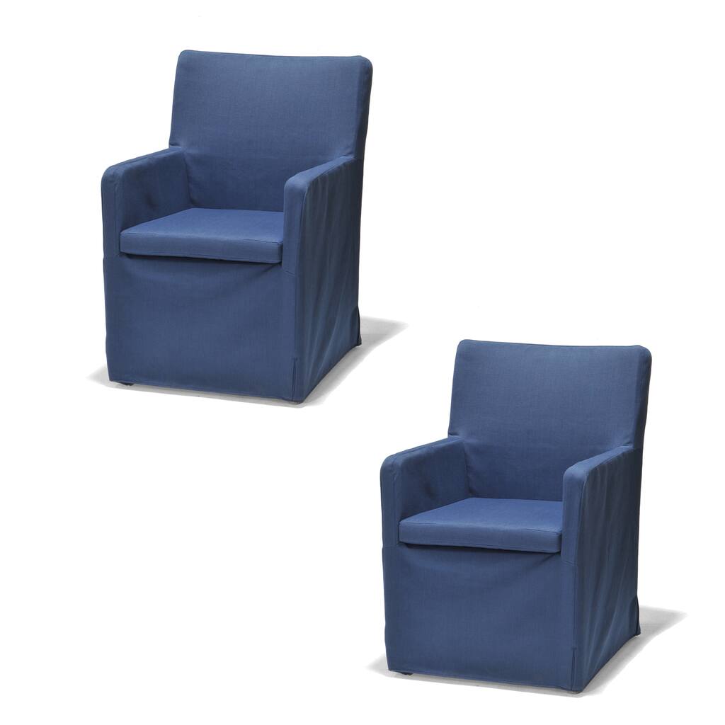 SEI Furniture Riviera Outdoor Easy Chairs 2pc Set