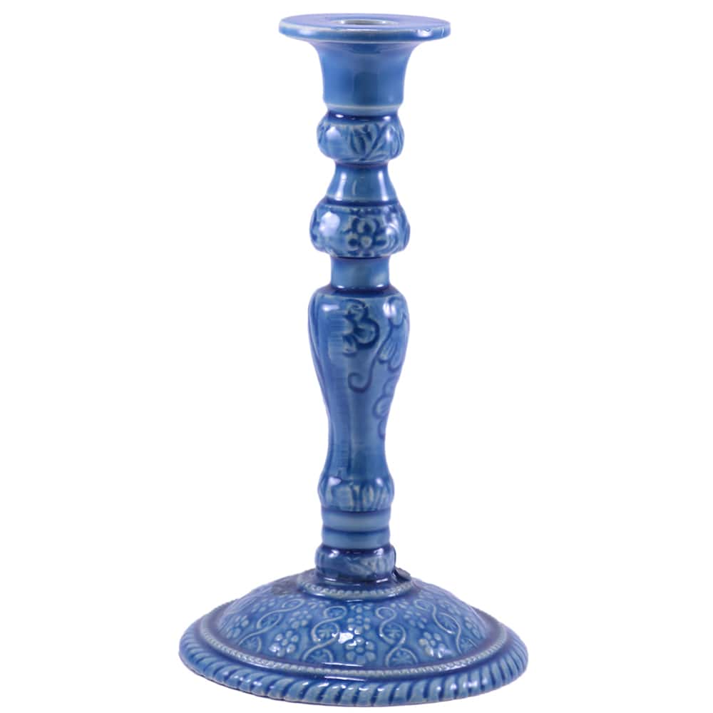 Handmade Ceramic Coated Candle Taper (India)