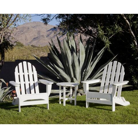 Ivy Terrace Classics 3-Piece Folding Adirondack Set