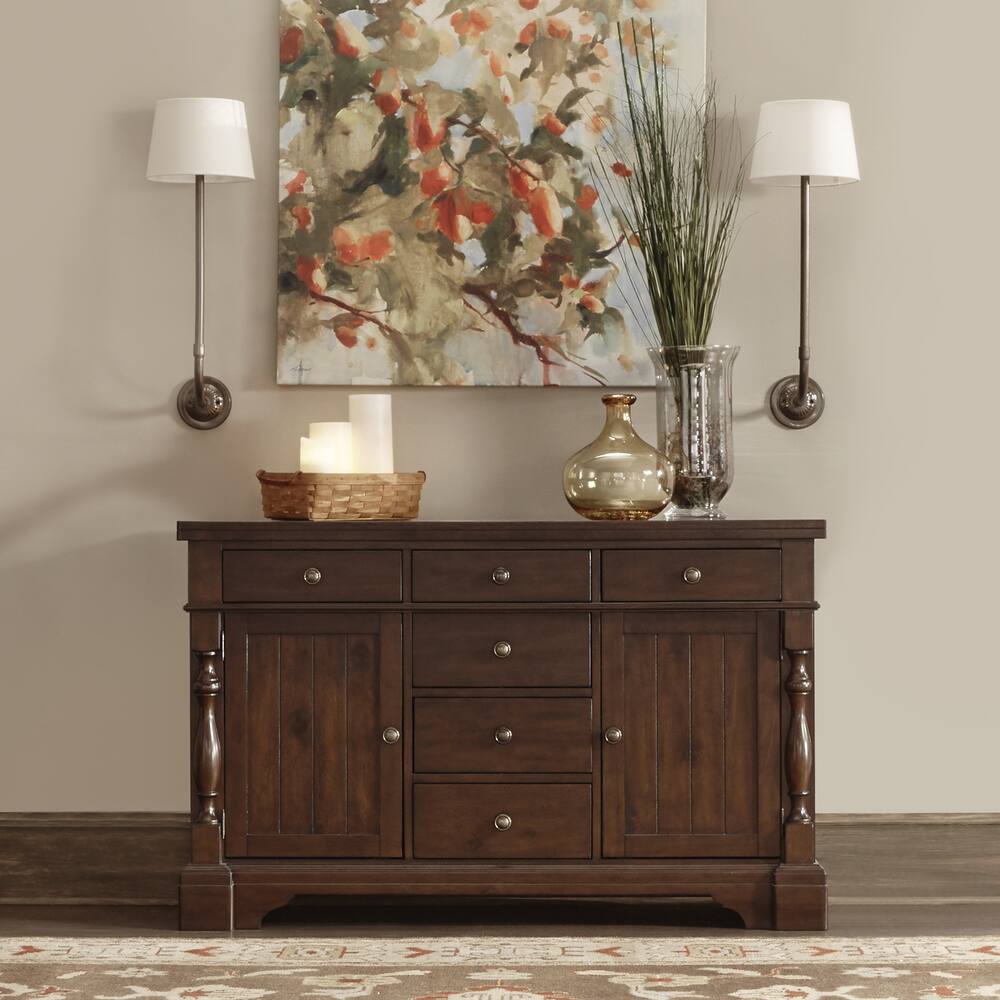 Flatiron Wine Rack Buffet Storage Server by iNSPIRE Q Classic