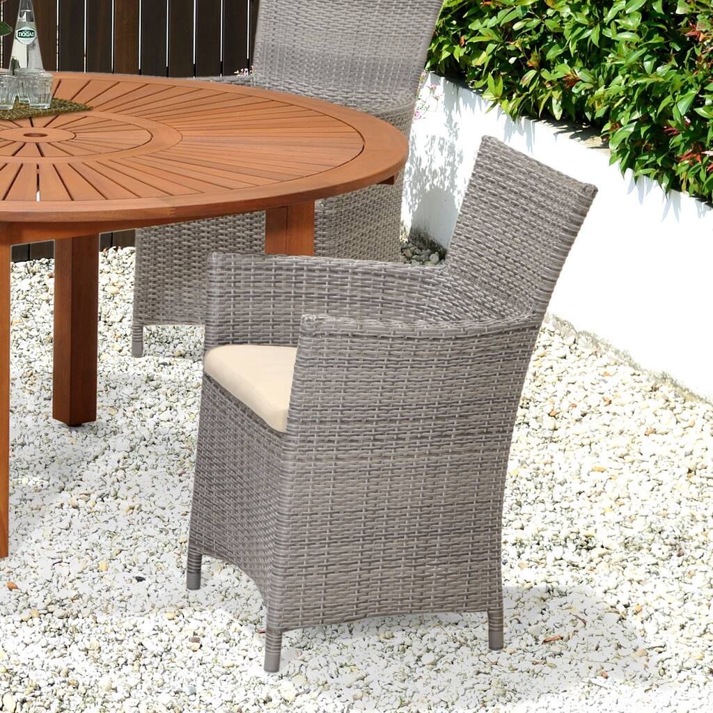 SEI Furniture Brixton Outdoor Easy Chairs 2pc Set