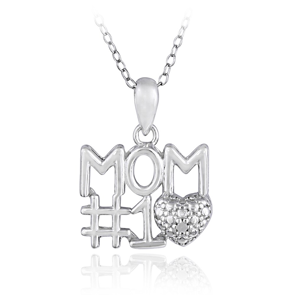 number 1 mom necklace