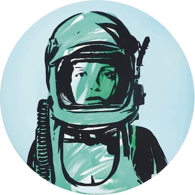 Marmont Hill 'Astronaut' Canvas Art - Multi-Color