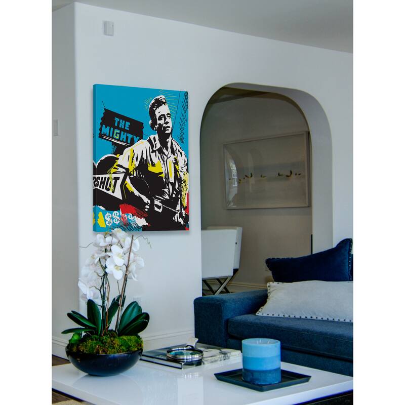 Marmont Hill 'Cash' Canvas Art - Multi-Color