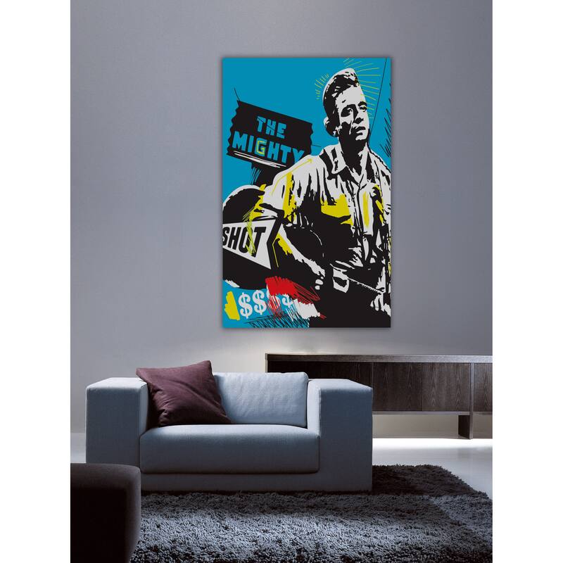 Marmont Hill 'Cash' Canvas Art - Multi-Color