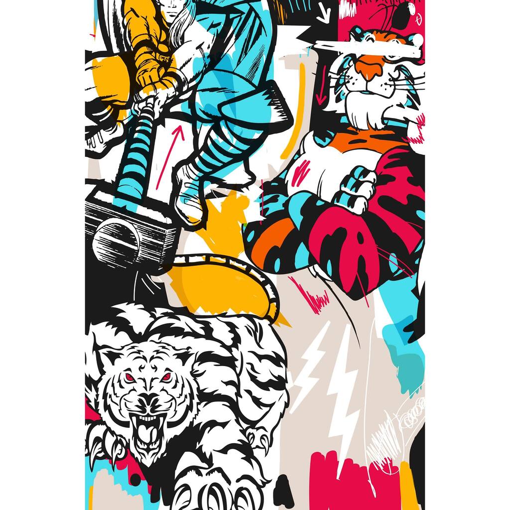 Marmont Hill 'Undersold' Canvas Art - Multi-Color