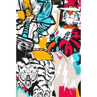 Marmont Hill 'Undersold' Canvas Art - Multi-Color
